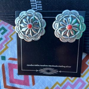 Sterling silver earrings